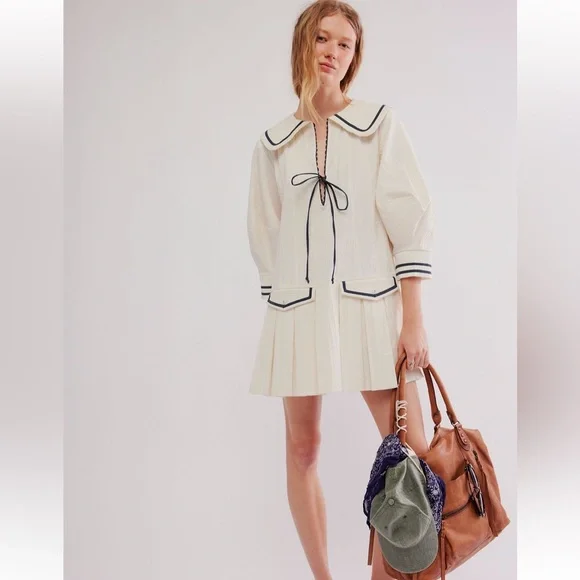 SOLD——-Free people star board mini dress - Picture 3 of 10